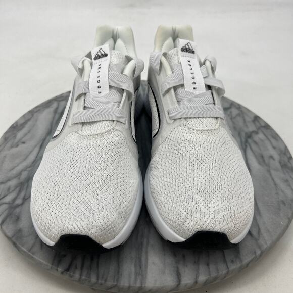 Adidas Womens 9 Running Shoes White Black Edge Lux 5 Athletic Sneakers Jogging - Picture 3 of 12